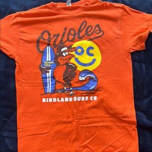 Gildan Orange Orioles Graphic Tee